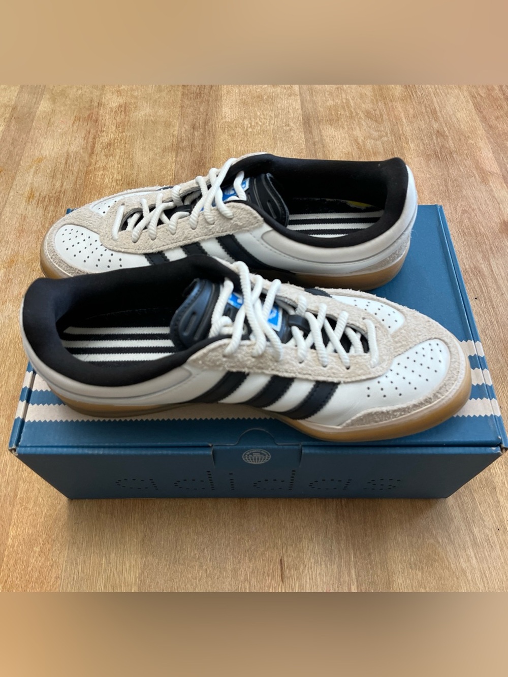 Bad Bunny x Adidas Gazelle Indoor Core White 8.5